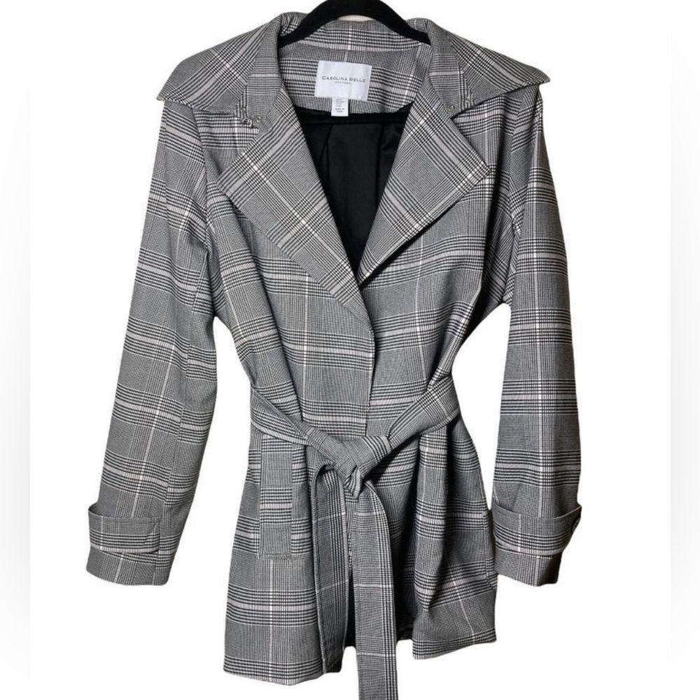 Carolina Belle Montreal Trench Jacket Coat S NWOT